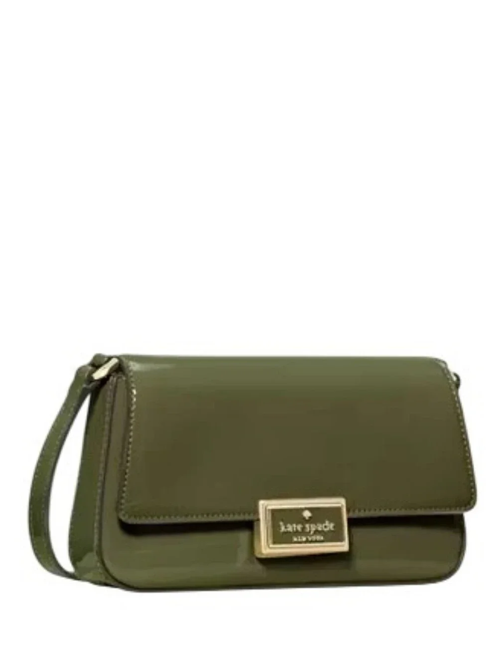 Kate Spade New York Reegan Patent Mini Flap Crossbody